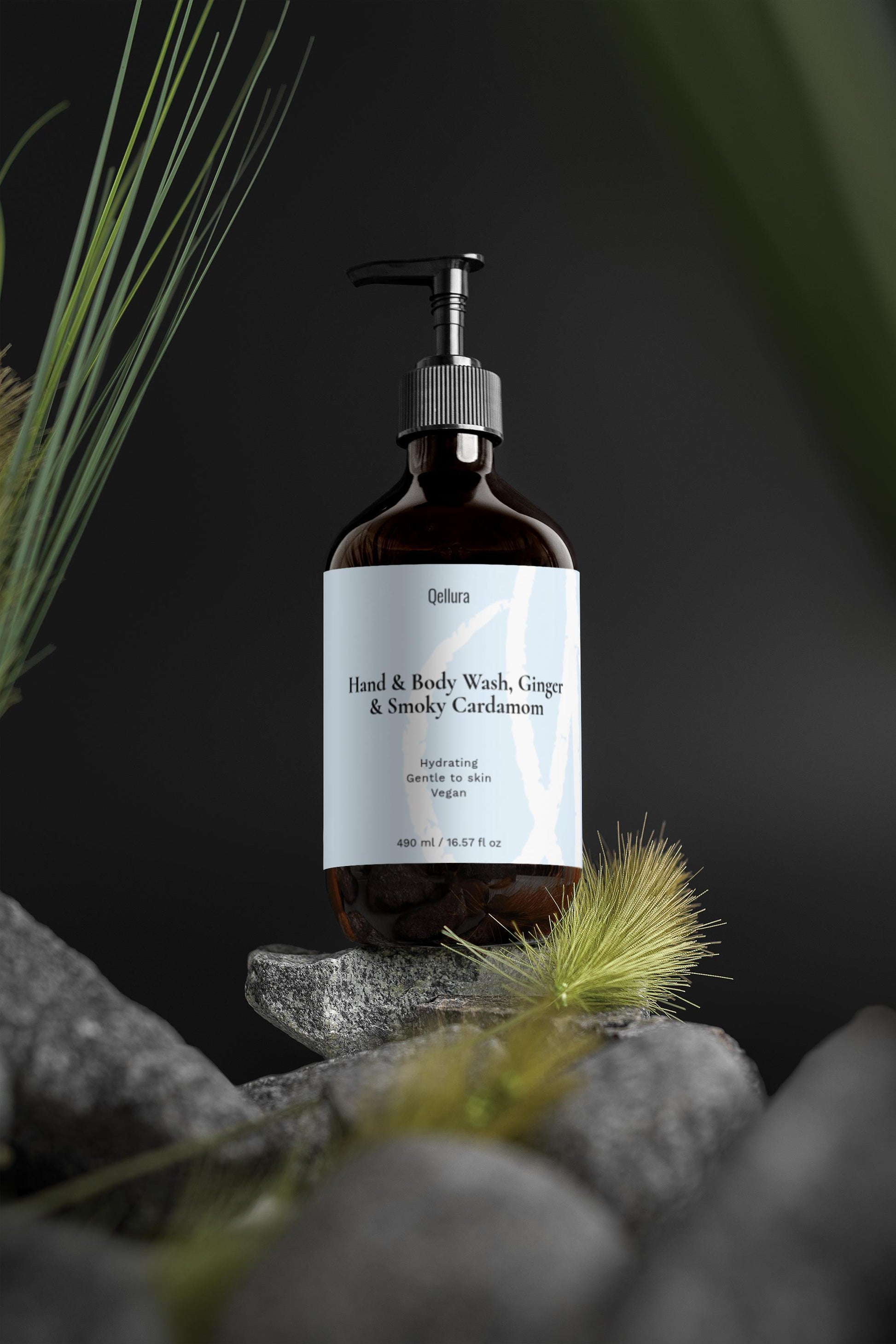 Hand & Body Wash, Ginger & Smoky Cardamom