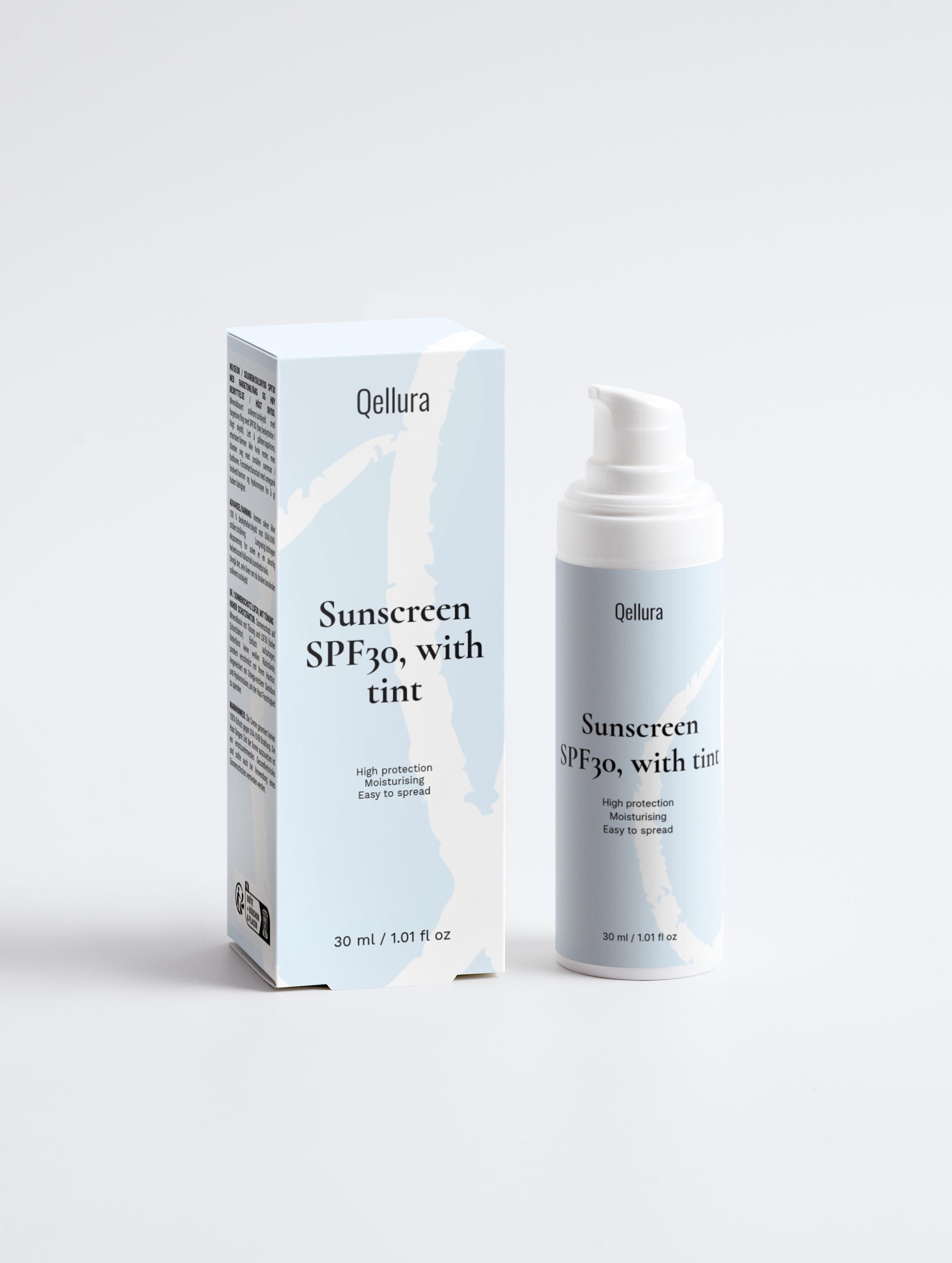 Sunscreen SPF30, with tint