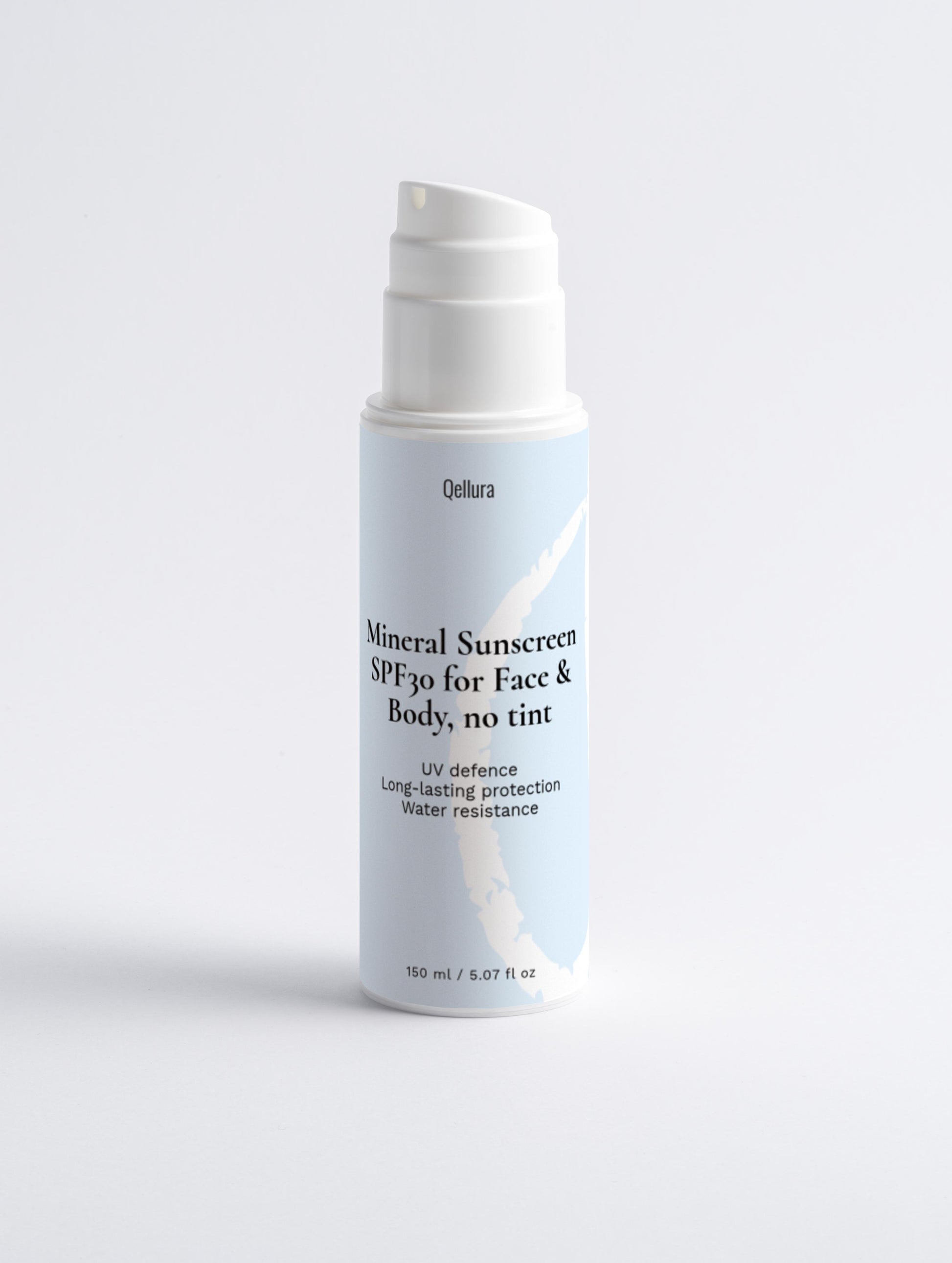 Mineral Sunscreen SPF30 for Face & Body, no tint